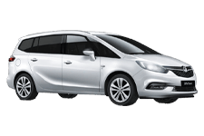 Van Hire Weston-super-Mare - Vauxhall Zafira 7-Seater - Minibus hire Weston-super-mare